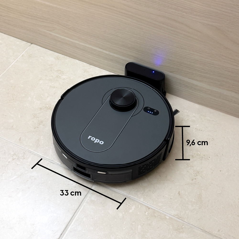 Ropo Vision com mapeamento a laser LIDAR